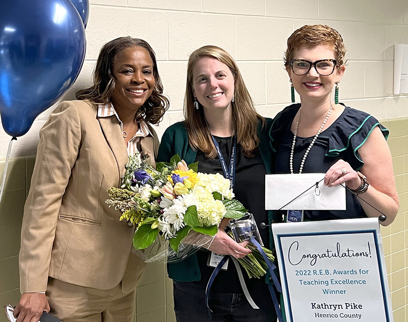 HCPS educators receive grants, awards in recognition of classroom excellence Henrico County